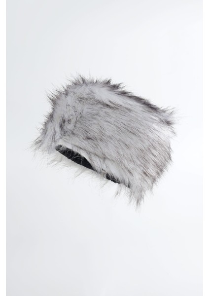 Kürk Peluş Kalpak Kadın Şapka