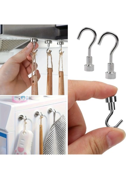 Güçlü Manyetik Mutfak,banyolar Için Çok Amaçlı 2'li Magnet Askı modelleri