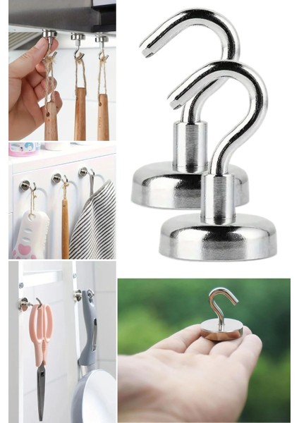 Güçlü Manyetik Mutfak,banyolar Için Çok Amaçlı 2'li Magnet Askı indirimleri