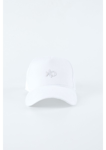 Kp Nakışlı Baseball Cap Şapka - Beyaz fiyatları