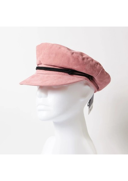 Süet Pembe Kasket Şapka fiyatları