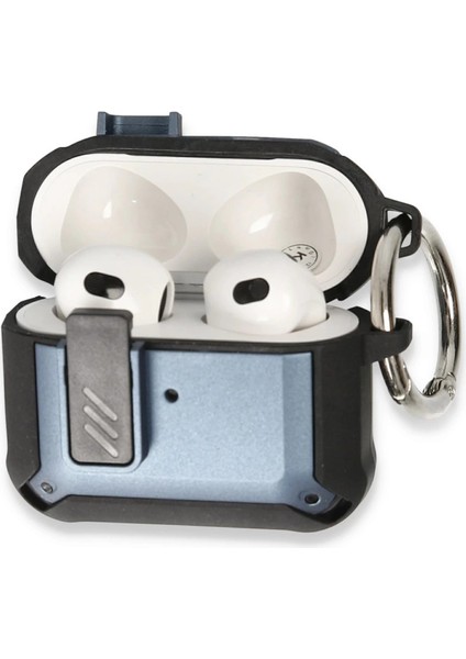 Airpods 3 (3.nesil) Truva Kılıf - Mavi