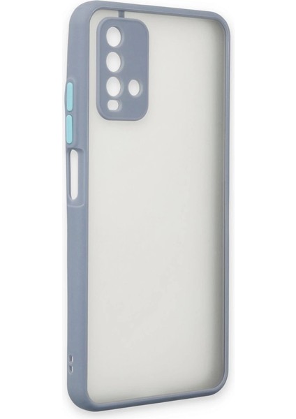 Xiaomi Redmi 9t Kılıf Montreal Silikon Kapak - Gri modelleri