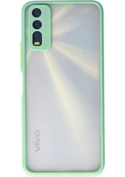 Vivo Y11S Kılıf Montreal Silikon Kapak - Turkuaz fiyatları