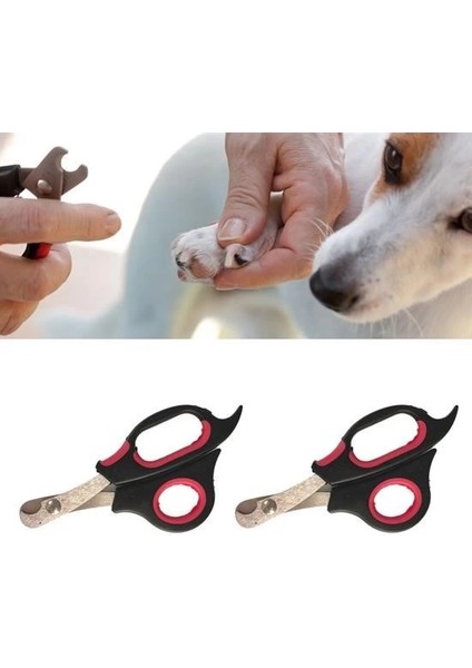 büyük Irk Köpek Kedi Çelik Uçlu Evcil Hayvan Tırnak Makası Pati Bakım Aleti Ergonomik Kaym indirimleri