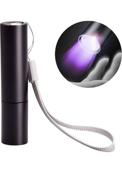 ındiehunterz buffer® mini cep boy usb ıle şarj olan oje kurutucu kontol led uv mor ışık el feneri fiyatları