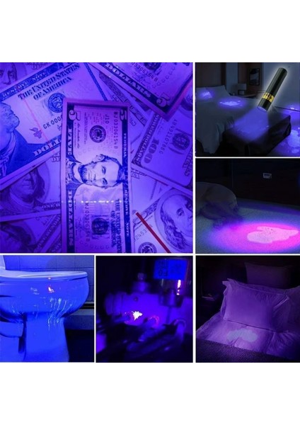 ındiehunterz buffer® mini cep boy usb ıle şarj olan oje kurutucu kontol led uv mor ışık el feneri fırsatları