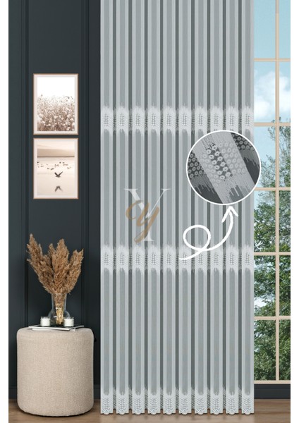 8P9442 - 12P9442 Tül Perde V-Fikse