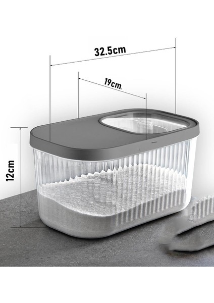 Hsnet Multibox Deterjan Tablet Kutusu Sürgülü Kapak 5 Litre 2 Adet - MB000X-2FWUP0 fiyatları