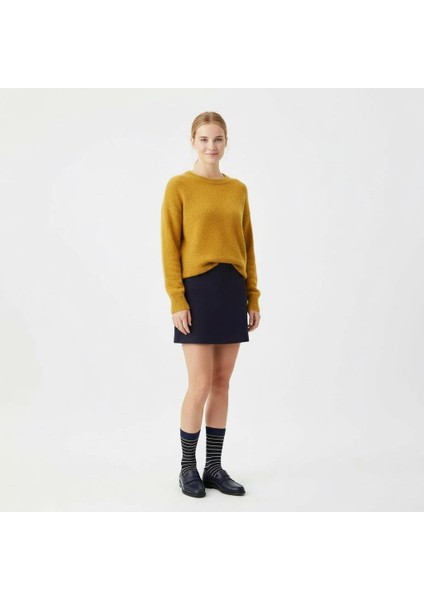 Hardal Lacivert 2'li Kadın Çorap indirimleri