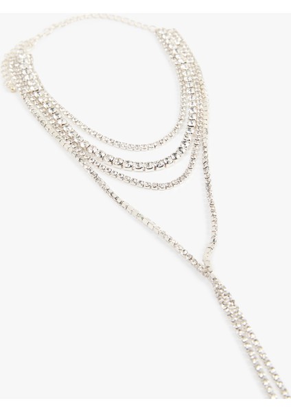 Uzun Taşlı Zincir Y Kolye fiyatları