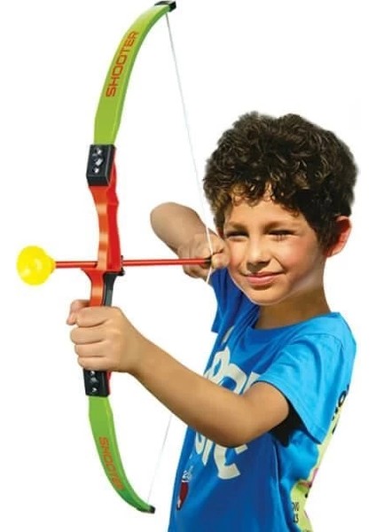 Mini Okçuluk Seti Kutulu Vantuzlu Ok Yay Seti