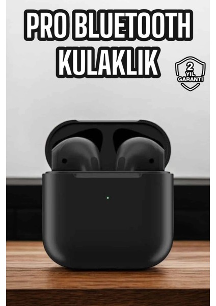 Bluetooth Kulaklık Yeni Nesil Pro Sensörlü Mikrofon Çağrı Cevaplama