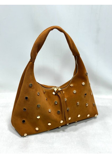 Mesbag Kadın Çanta Hakiki Süet Deri