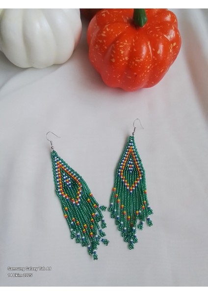 Kum Boncuklu El Yapımı Küpe fiyatları