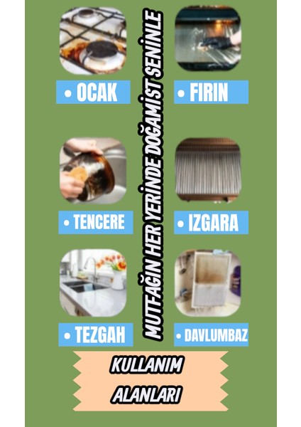 Mutfak Temizleyici Kir Yağ Sökücü Yüzeylerde Güçlü Etkili Sprey