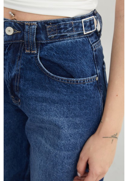 Beli Tokalı Baggy Jean indirimleri