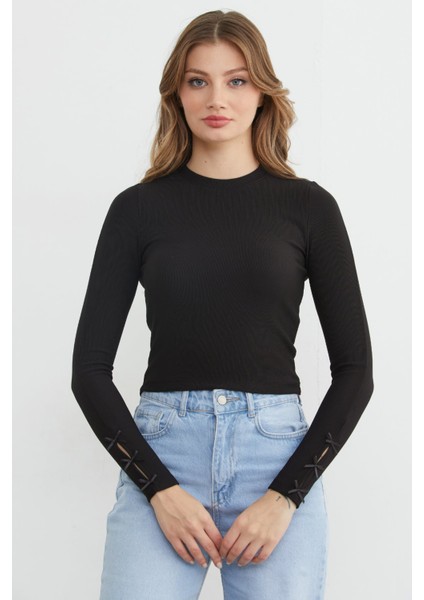 Fitilli Kolları Fiyonk Detaylı Bluz fiyatları