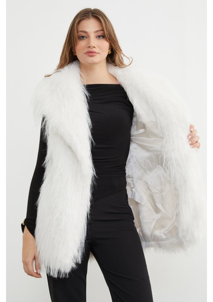 Kemer Detaylı Suni Kürk Yelek fırsatları