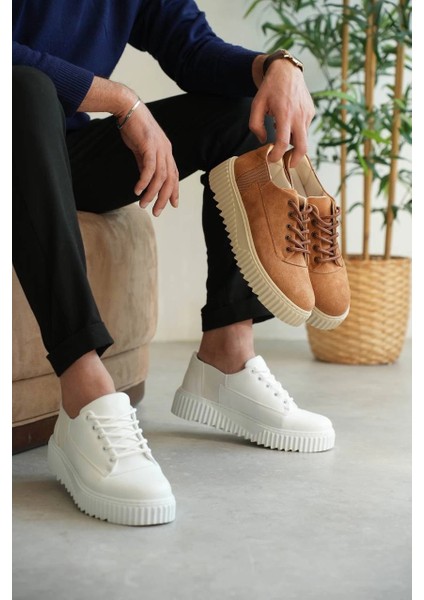 KB-X516 Kuback Beyaz Cilt Günlük Erkek Ayakkabı fırsatları