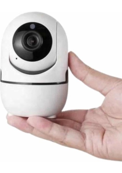 Baby Kamera Kablosuz 720P Beyaz 360 Derece Wifi Kamera Full Hd 1080P - MK001R-4ODBU2 fırsatları