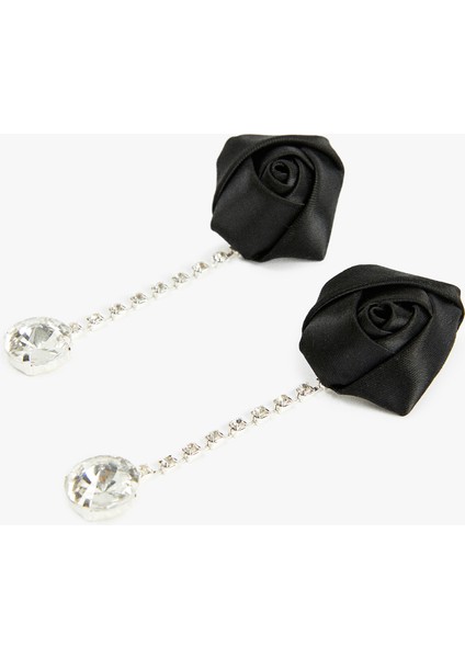 Sallantılı Taşlı Çiçek Küpe fiyatları