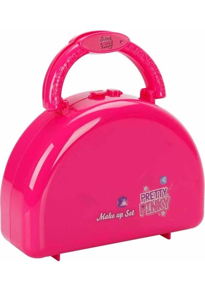 Pretty Pinky 3 Katlı Pembe Çantalı Makyaj Seti fiyatları