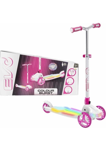 Evo Scooter 3tkr Işıklı Burst Max 50KG