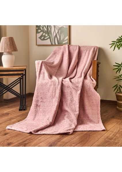 Wellsoft Tv Battaniyesi - Somon - 120X170 cm