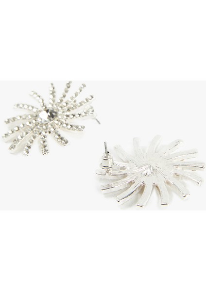 Büyük Boy Taşlı Güneş Küpe modelleri