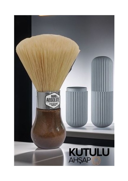 Hsnet Iglesias Kutulu El Yapımı Tıraş Fırçası - MB000X-2FW1D9