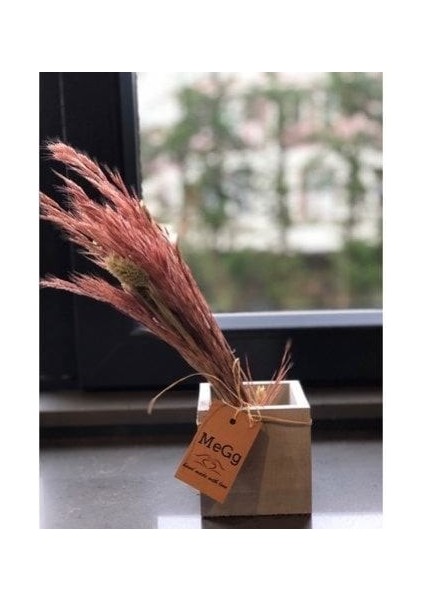 Kare Beton Saksı Meggdecor