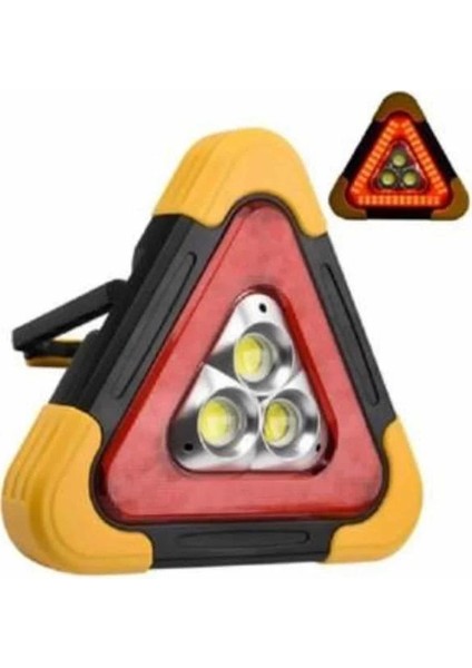 Reflektör Güneş Enerjili Taşınabilir Portatif Acil Güvenlik Işığı Araba Acil Uyarı Işığı fırsatları