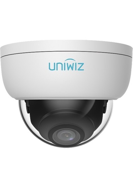 Unıwız IPC-D122-PF28 2mp 2.8mm H.265 IP67 Smart Ir LED Ir Dome Ip Kamera