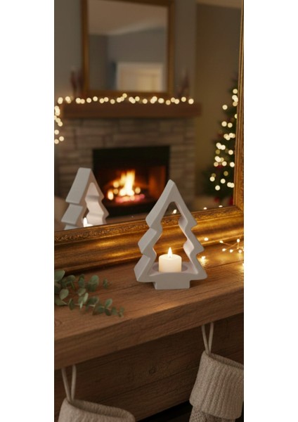 Soft Dekoratif Ağaç Mumluk, Yılbaşı Dekor, Dekoratif Obje fiyatları