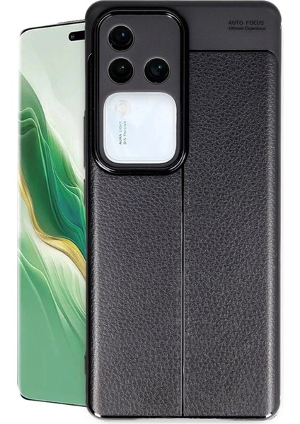 Vivo V30 5g Kılıf Auto Focus Kapak - SIYAH-(5796) - MR000K-1GDP26