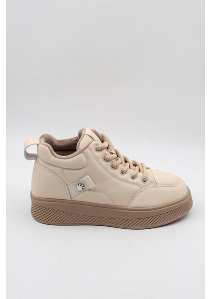 Kadın Kalın Taban Spor Ayakkabı GJ419 - Camel - 36