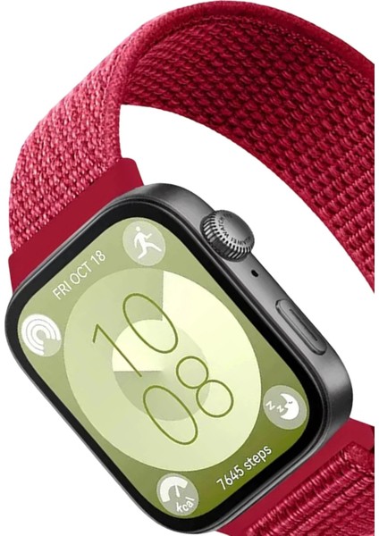 Huawei Fit 4 Hasırlı Cırtcırtlı Kordon - KIRMIZI-(5796) - MR000K-1FD749 fiyatları