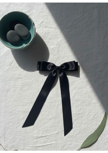 Saten Fiyonk Saç Tokası modelleri