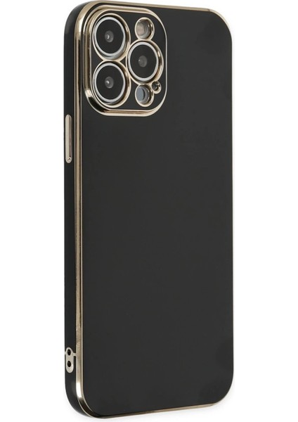 iPhone 14 Pro Max Kılıf Volet Silikon - SIYAH-(5796) - MR000K-1FLAK6