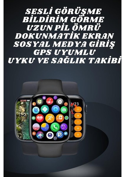 Ekranlı Yeni Nesil Pro Kulaklık ve Akıllı Saat Kampanyası Kulak Içi Mikrofonl - MR000K-1FT0P modelleri