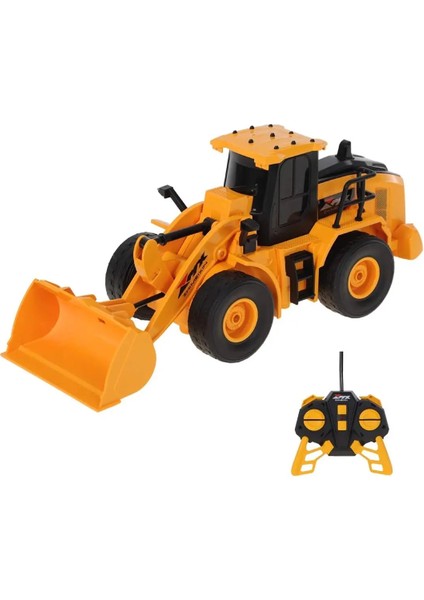 Canda Oyuncak 1:24 Uzaktan Kumandalı Şarjlı 6 Kanallı Dozer