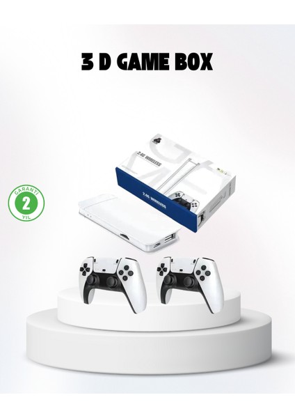 HDMI ve Kablosuz Kontrolcülü 20.000 Oyunlu Retro Oyun Konsolu - MR000K-1FWSC7