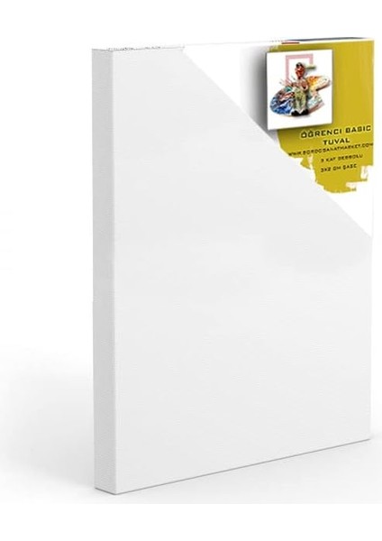 Bordo Sanat Taha Demir Öğrenci Tipi Basic Tuval Ölçü Seçenekli (10X10CM)