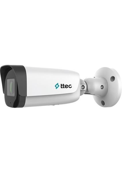 Ttec IPBP-4380L-WMSZ 4mp 2.8-12MM Motorıze 80MT Dahili Ses H265+ IP67 Smart LED Bullet Ip Kamera