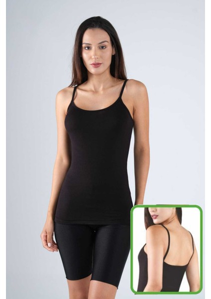 Bambu Kadın Askılı Atlet Beyaz fiyatları