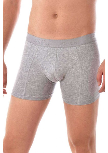 3 Adet Tutku Likralı Erkek Gri Boxer 0114 fiyatları