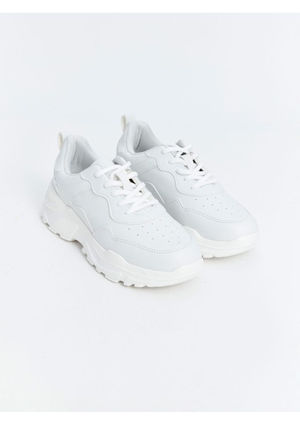 Yeni Sezon Bağcıklı Kadın Spor Ayakkabı