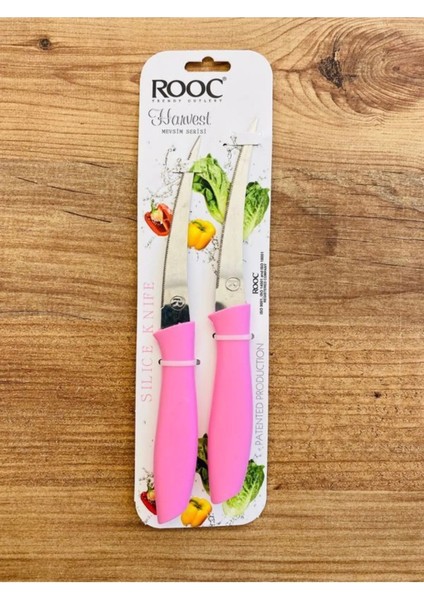 2'li Meyve - Sebze Bıçak Seti ROYALEKS-MR-002