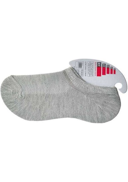 Gri Kadın Görünmez Çorap 9 Çift modelleri
